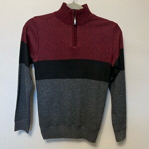 NWT Boys Faze 1 Quarter Zip Sweater | Size 10/12